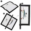 Fishing Lure Wraps 4-Pack Clear PVC Lure Covers 22x11.5cm with