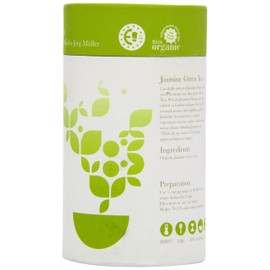 Solaris Tea Organic Loose Whole Leaf Jasmine Green Tea 100 g