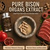 19-IN-1 Primal Bison Organs Supplement for Men, 100 Capsules, Grass‑Fed