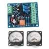 2 Pcs VU Meter Warm Backlight Recording Audio Level Amplifier