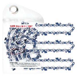 3 Pack Chainsaw Chains 16-Inch by Beaquicy - 56 Drive Links, 3/8" LP Pitch, 043" Gauge