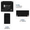 Mighty Max Battery YTX20L-BS Battery for Yamaha 700 Kodiak 700,