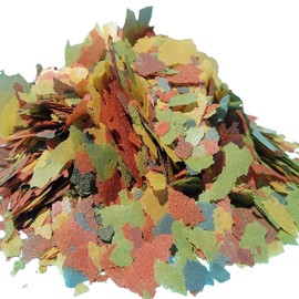 Aquatic Foods Inc. Flakes, Premium Guppy Flakes Also for Tetras, Live Bearers Great for All Community Tropicals. Premium AF Guppy Flakes - 1/2-lb