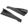2 Pcs 35cm Rear Bumper Canard Lip Splitter Left Right