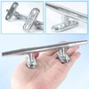 VEITHI 6 inch Chromium-Plated Boat Cleat 4 Pack, Boat Dock