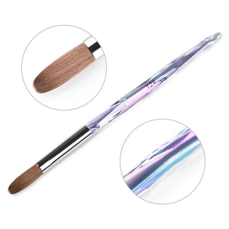Alexnailart Nail Brush Symphony Handle Acrylic Brush Nail Painting Pen