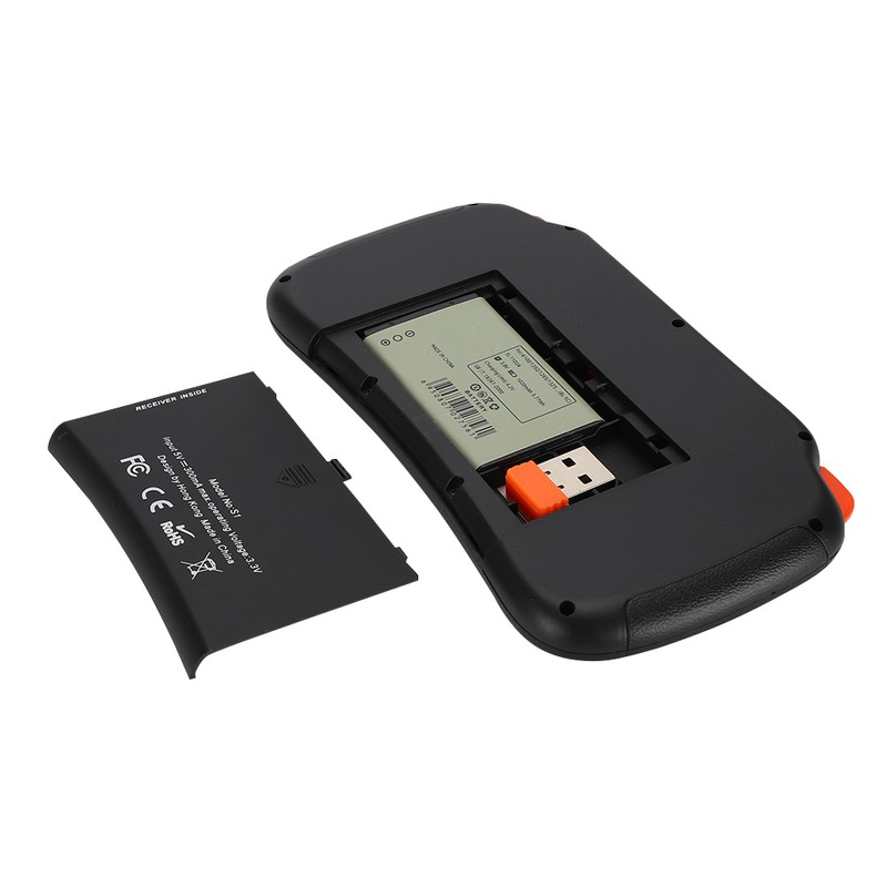 2.4GHZ 83-key Wireless Keypad Mini Rechargeable Keyboard for Android Russian