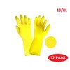 M-Glove 12 Pairs Protective Gloves Nylon with Polyurethane Coating Gloves