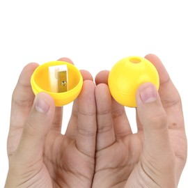 Pencil Sharpeners for School 1.5 Inch - Manual Pencil Sharpeners 24 Pcs - Easter Egg Fillers - Great for Classroom Prizes & Treasure Box Toys - Pencil Sharpener for Party Favors, Goody Bags