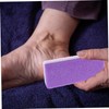 Healeved 4pcs Pu Foot Exfoliators Callus Removers Pedicure Scrapers for