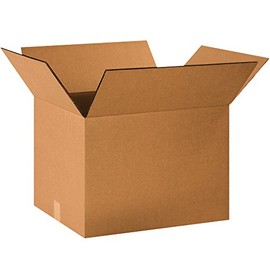 BOX USA Shipping Boxes Double Wall 22"L x 18"W x 16"H, 10-Pack | Corrugated Cardboard Box for Packing, Moving and Storage