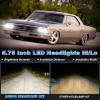 JESUO 4PCS 5 3/4" 5.75 LED Headlights High/Low For Oldsmobile