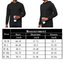 Lexiart Mens Cotton Hoodies Pullover Long Sleeve Basic Casual Hooded Sweatshirts Workout Sports Hoodie Tops Light Blue
