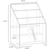 Clear-Ad - MPF-0409-3 - Premium Acrylic 3 Tier 6 Pocket
