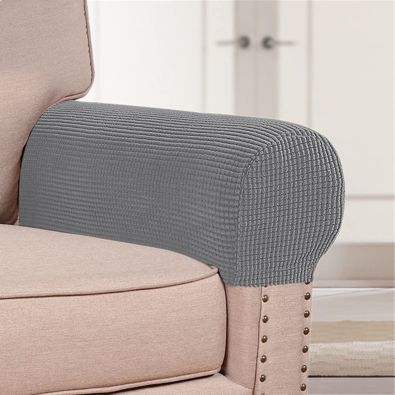 GAMUKAI Stretch Armrest Covers (Set of 2) – Anti-Slip Spandex
