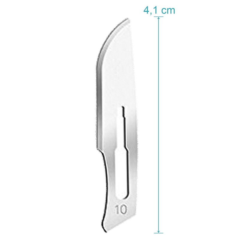 Scalpel Blade No. 10 Carbon Steel – Individually Sterile Packed