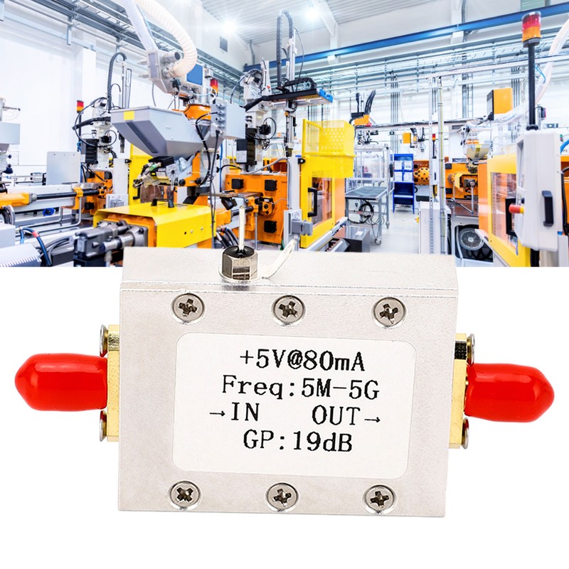 Signal Amplifier Module Broadband High Linearity 19dB 5M‑5G RF Signal