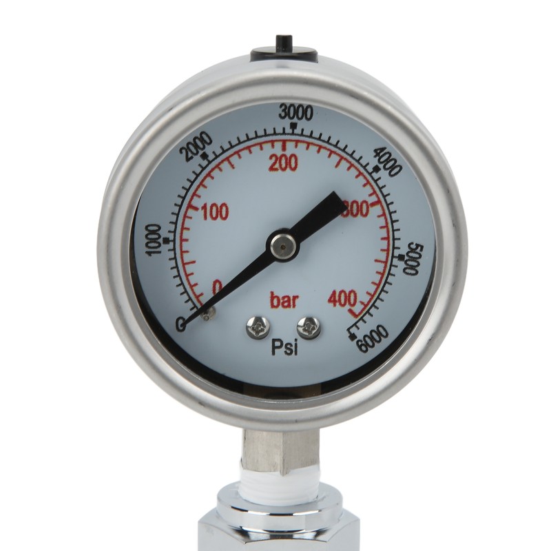 Scuba Diving Air Tank Pressure Testing Checker with 0‑400 Bar