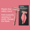 Wilkinson Sword Intuition Rose Gold Safety Razor for Women, 15