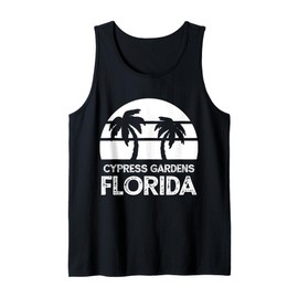 Cypress Gardens Florida Summer Souvenir Gift Tank Top