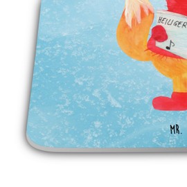 Mr. & Mrs. Panda 10er Set Untersetzer Set Fuchs Sänger - Geschenk, Untersetzer für Gläser, Heiligabend, Untersetzer Design, Glasuntersetzer,