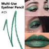 Kaely Gel Eyeliner Pencil for Women, Dark Pearl Green Eye