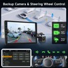 9 inch Single Din Car Stereo Touch Screen Wireless Carplay