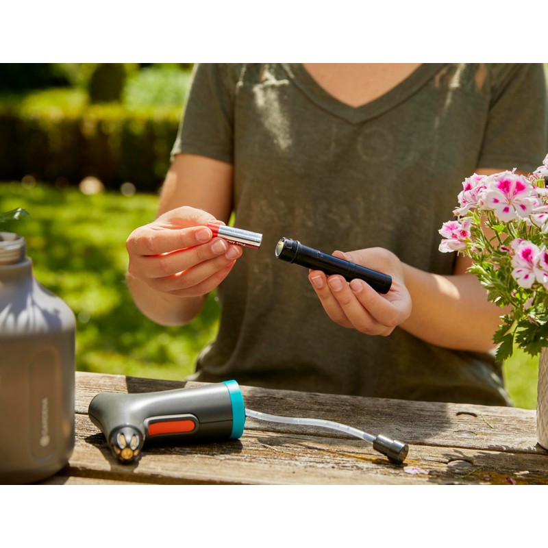 Gardena 11114-20 EasyPump Pump Sprayer with 360° Function, Brass Nozzle,