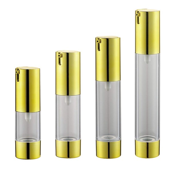Tvoip 4 piezas/lote 10ml/15ml/20ml/30ml, bomba de vacío Airless Botellas de