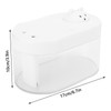 1L Portable Mini Mute Desktop Double Spray Humidifier with Ambient