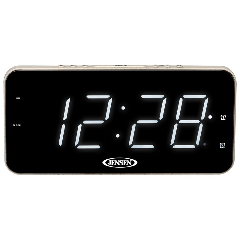 JENSEN JCR-212 JCR-212 AM/FM Digital Dual-Alarm Clock Radio