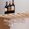 fdjamy Wine glass holder-a wooden wine glass rack and goblet