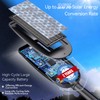 Solar Street Light Outdoor, 3 Color Temperature Waterproof 30000LM, Solar