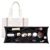 Lckaey purse organizer for chloe woody tote bag insert large