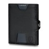Lederhand Neo Wallet, black, Mini coin compartment