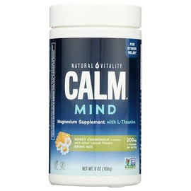 NATURAL VITALITY Miel Manzanilla Calma Mental, 6 OZ