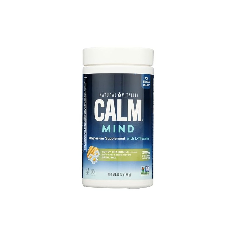 NATURAL VITALITY Miel Manzanilla Calma Mental, 6 OZ
