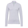 Erima Women's Turtleneck Active Wear, Grey Melange, EU 48