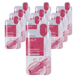Mediheal Derma Ampoule Mask EG-T, 1 pack, 10 packs / 메디힐 더마 앰플 마스크 이지티, 1개입, 10개