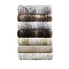 Madison Park Zuri Soft Plush Luxury Oversized Fur Throw Animal
