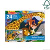 Melissa & Doug Safari Social Jumbo Floor Puzzle (24 Pieces,