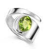 MATERIA by Matthias Wagner Gemstone Ring Silver 925 for Women