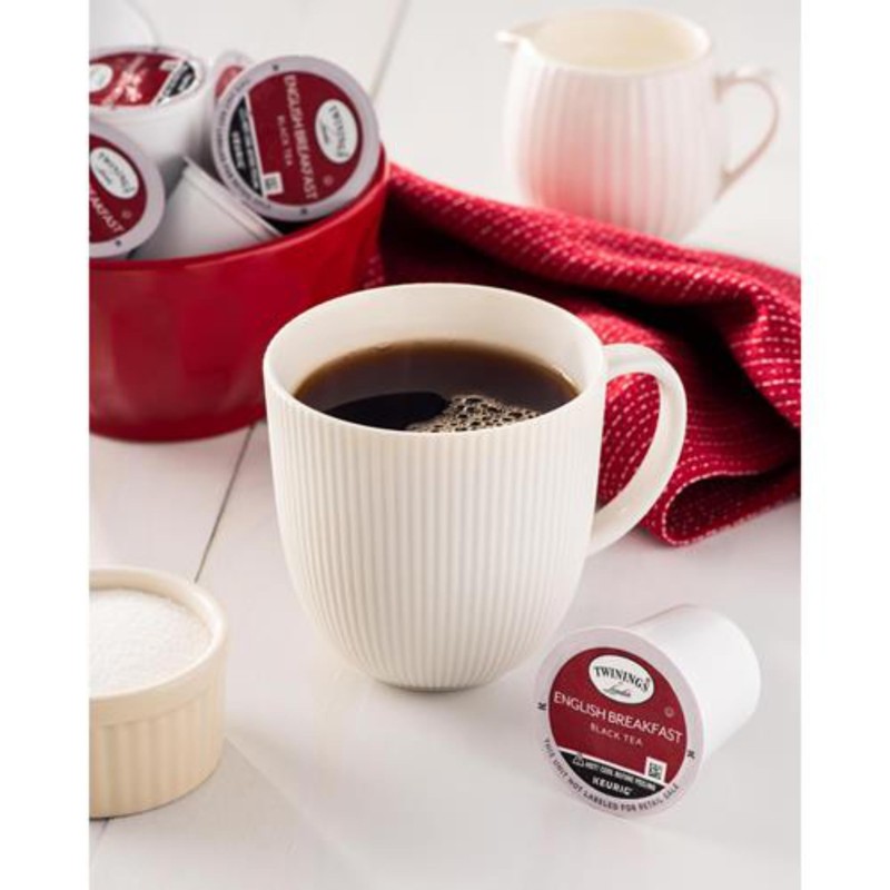 Twinings Tea K-Cup Assortment, Herbal & Black (Pack of 24)