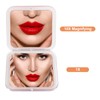SANTOO Compact 10X Magnifying Makeup Mirror for Travel, Small Pocket