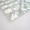 Mirror Tiles Silver Bathroom Wall Sheets Crystal Diamond Mosaic Tile