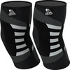 Nordic Lifting Elbow Compression Sleeves (1 Pair) - Support for Tendonitis Prevention & Recovery - 1 Year Warranty
