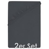 NatureMark Jersey Fitted Sheet, 100% Cotton, Pack of 2, Brand