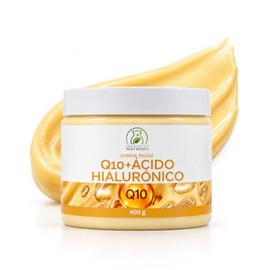 Crema Facial & Corporal Q10 + Ácido Hialurónico Antiedad 400 Gramos Productos Mart Mexico