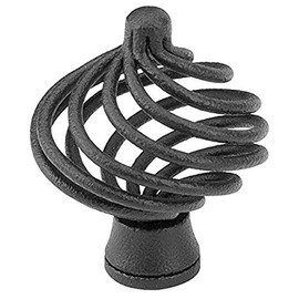 Emtek 76011FB Flanders 1.25-Inch Cab Knob