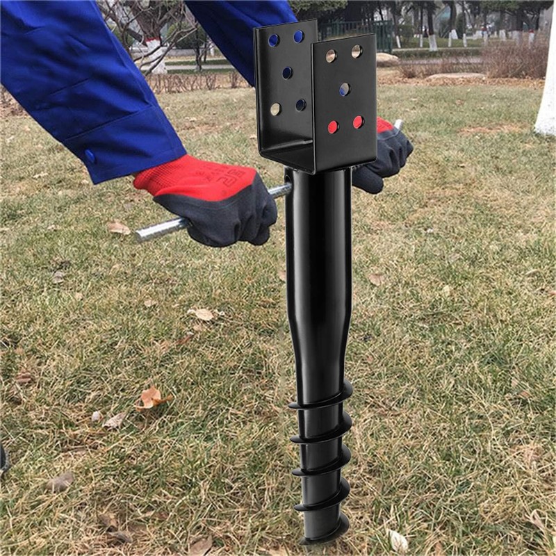 CRIZTA Premium No Dig Ground Anchor DIY Screw in Stake